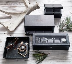 Saddle Leather Accessories Collection - Black