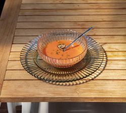 Fluted Dinnerware, Set of 12