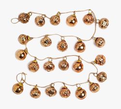 Mouth Blown Ornament Garland - 6'