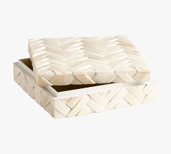Open Box: Rylie Bone Decorative Box