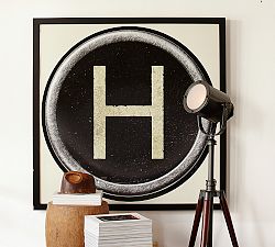 Type Key Framed Prints