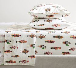 Nutcracker Percale Sheet Set