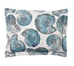 Coral Shell Duvet Cover &amp; Shams