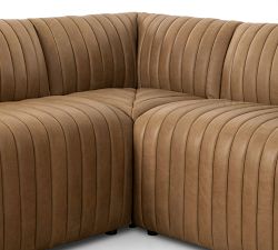 Kallie Leather Dining Banquette