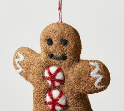 Nostalgic Felt Ornaments - Set of 3