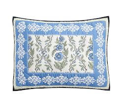 Roller Rabbit Trellis Floral Quilted Sham