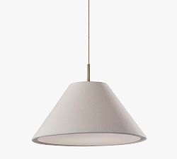 Holden Linen Pendant (18")