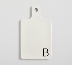 Mason Alphabet Ceramic Cheese &amp; Charcuterie Board