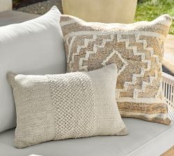 Monterey Geo Woven Outdoor Pillow