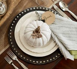 Nailhead Charger Plate