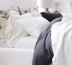 Belgian Flax Linen Patchwork Sham