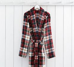 Declan Plaid Robe