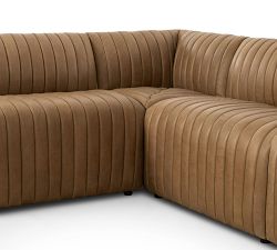 Kallie Leather Dining Banquette