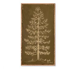 Tree Carved Wood Wall Art