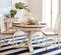Hart Round Reclaimed Wood Extendable Dining Table (63" - 79")