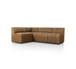 Kallie Leather Dining Banquette