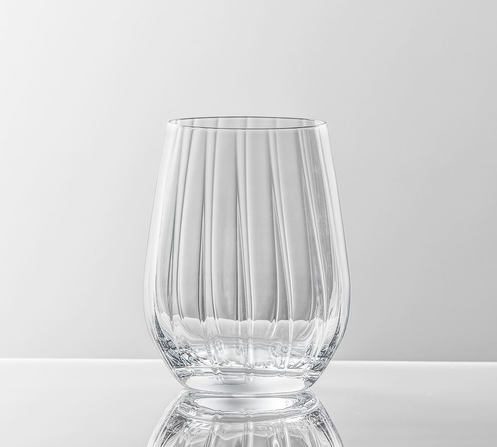 ZWIESEL GLAS Prizma Stemless Wine Glasses - Set of 6