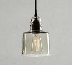 Paxton Glass Pendant (6")