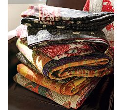 PB Found Authentic Kantha Throw
