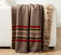 Pendleton® Yakima Faux Fur Back Stripe Throw