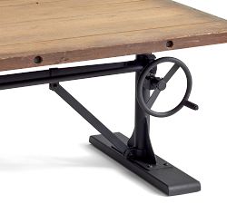 Pittsburgh Rectangular Crank Coffee Table