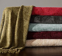Rayon Chenille Throw