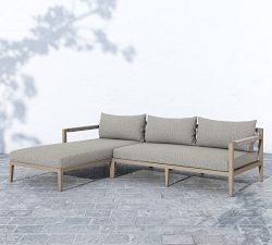 Punta Mita Teak 2-Piece Outdoor Sectional Set