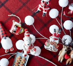 St. Jude Felt Teddy Bear Ornament