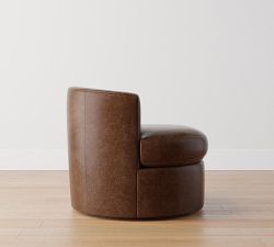 Balboa Leather Swivel Glider