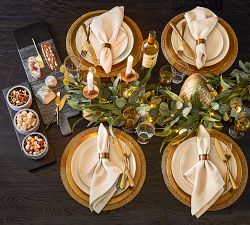 Beaded Handcrafted Round Placemats