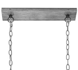 Clarissa Rectangular Crystal Chandelier (30"-40")