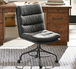 Degraw Leather Desk Chair