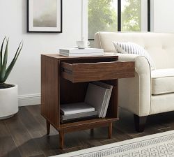 Lennon Record Storage Side Table