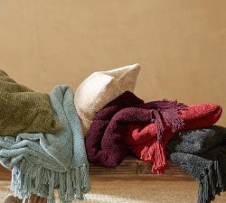 Rayon Chenille Throw