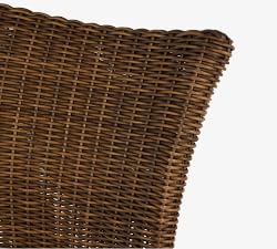 Sisilia Teak &amp; Wicker Outdoor Dining Chair