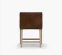 Classic Leather Slope Stool
