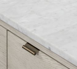 Geary Marble Top 6-Drawer Dresser (60")