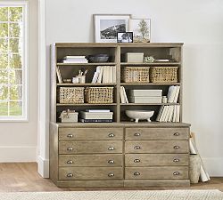 Printers Storage Bookcase Suite (64")