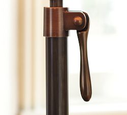 Sutter Adjustable Metal Floor Lamp (57"-80")