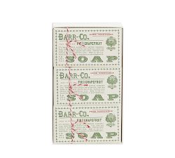 Barr-Co. Fir + Grapefruit Soap Gift Box Set