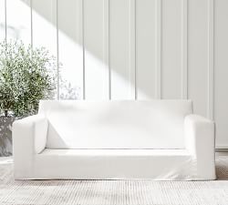 Big Sur Slipcovered Outdoor Sofa (82")