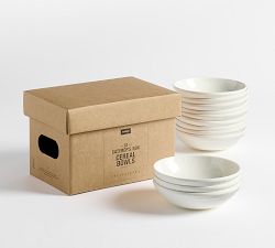 Caterer's Box Outdoor Melamine Cereal Bowls - Set of 12