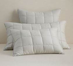 Open Box: TENCEL™ Box Stitch Quilted Sham