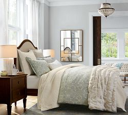 Samantha Damask Sateen Duvet Cover