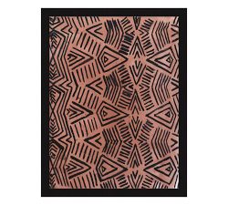 Tribal Tiles Paper Print