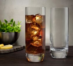Big Top Crystal Drinking Glasses - Set of 4