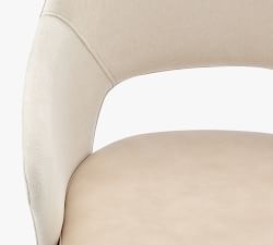 Briar Upholstered Swivel Desk Chair