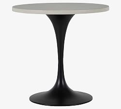Randolf 36" Travertine Round Pedestal Dining Table