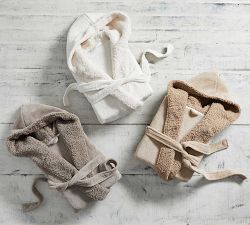 Teddy Faux Fur Trim Robes