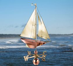 Racing Sloop Weathervane